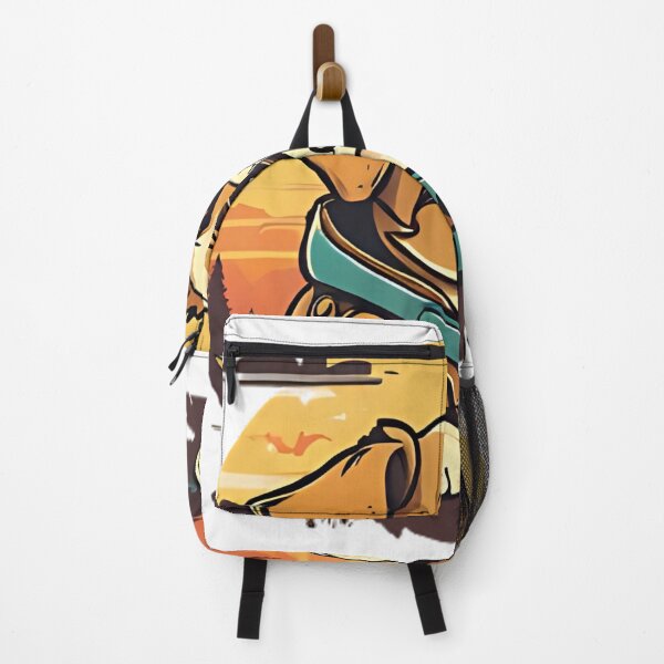 Item preview, Adventurous Pug at Sunset designed and sold by Designowner.