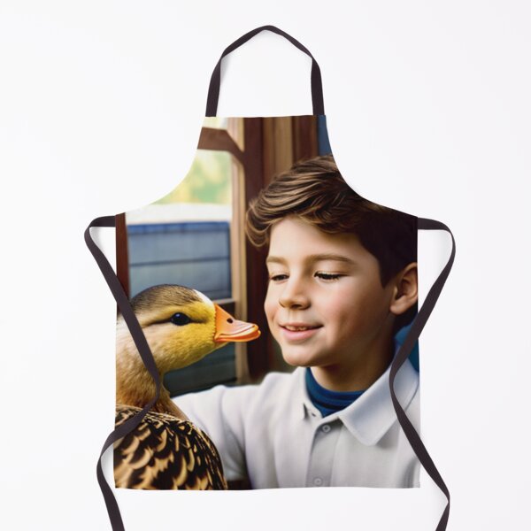 Item preview, A Boy and his Duck, but not a real boy, and not a real duck. designed and sold by shakespeare1212.