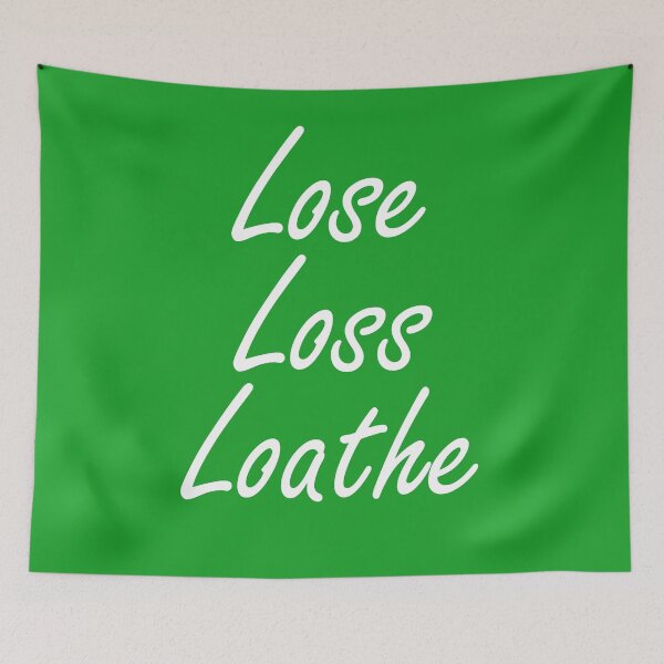 Item preview, Live Laugh Love Funny Lose Loss Loath designed and sold by GreenGuyTees.