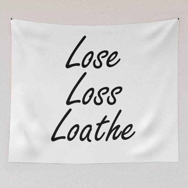 Item preview, Live Laugh Love Funny Lose Loss Loath designed and sold by GreenGuyTees.