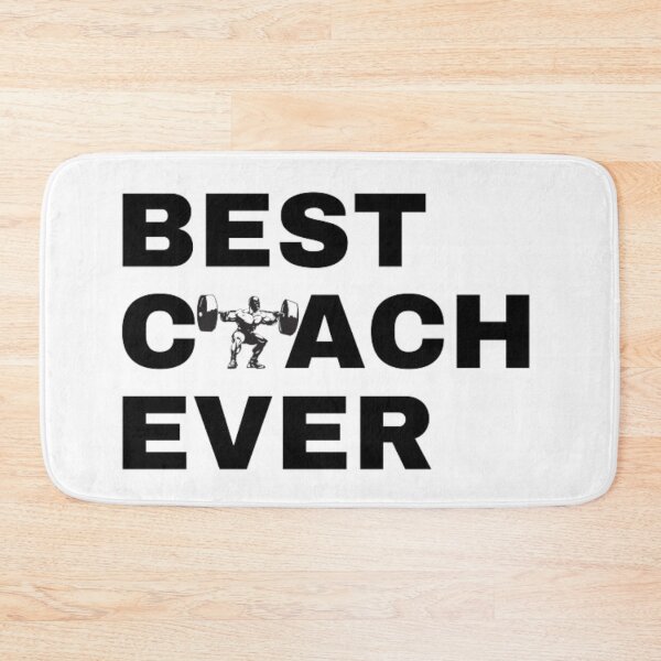 Item preview, Best Coach Ever Powerlifting - Black designed and sold by GymWearDepot.