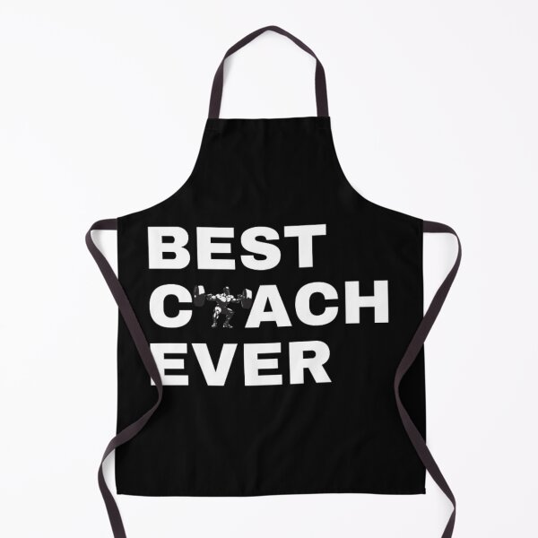 Item preview, Best Coach Ever Powerlifting - White designed and sold by GymWearDepot.