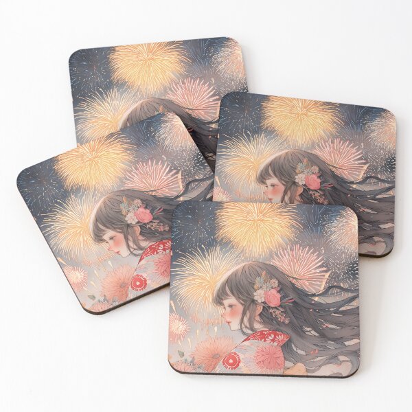 Item preview, Tender Gaze Amidst New Year Spark designed and sold by Miaoart.