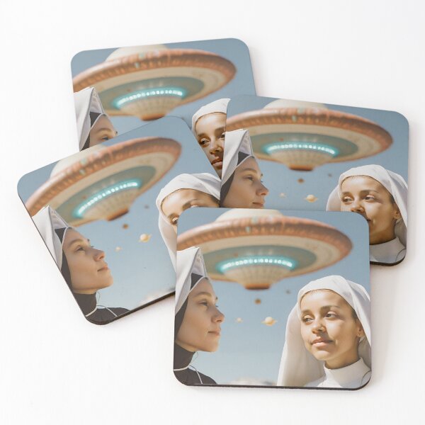 Item preview, Bad Nuns UFO 4  designed and sold by Claire March.