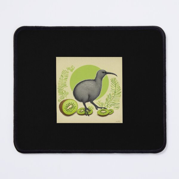 Item preview, Ugly Kiwi Bird with Kiwifruit designed and sold by UglyAIArtwork.