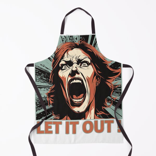 Item preview, Raging Redhead Screaming - Fun Graphic designed and sold by DarkEnough.