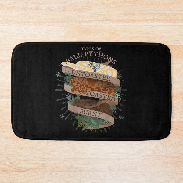 Item preview, Types of Ball Pythons Toasted designed and sold by Clara Hollins.