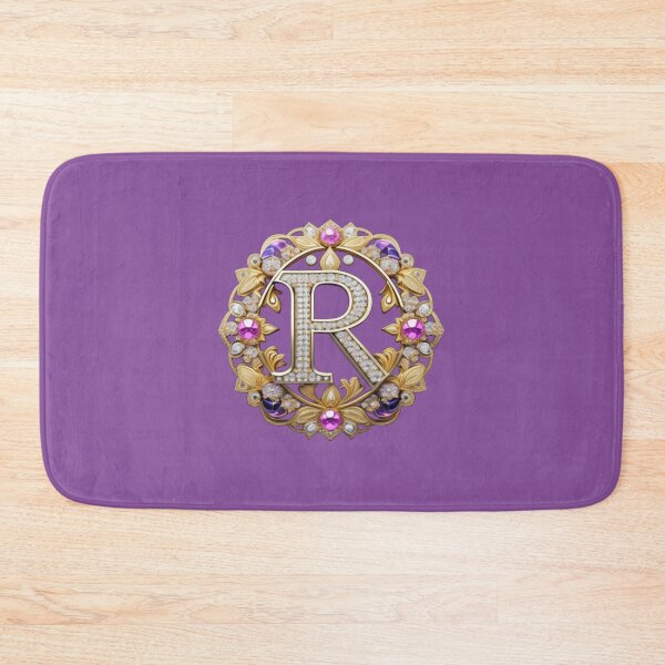 Item preview, Fancy bejeweled letter R designed and sold by Roxburylane.
