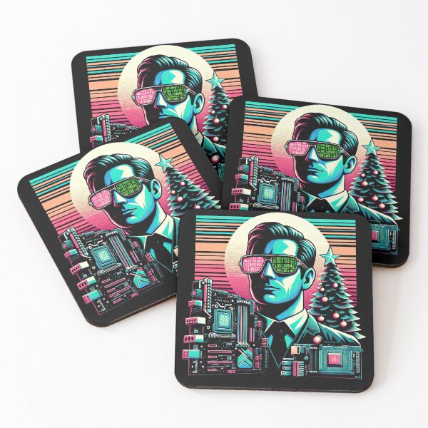 Item preview, Engineer's Vaporwave Christmas- engineering christmas  designed and sold by MAPDDesigns.