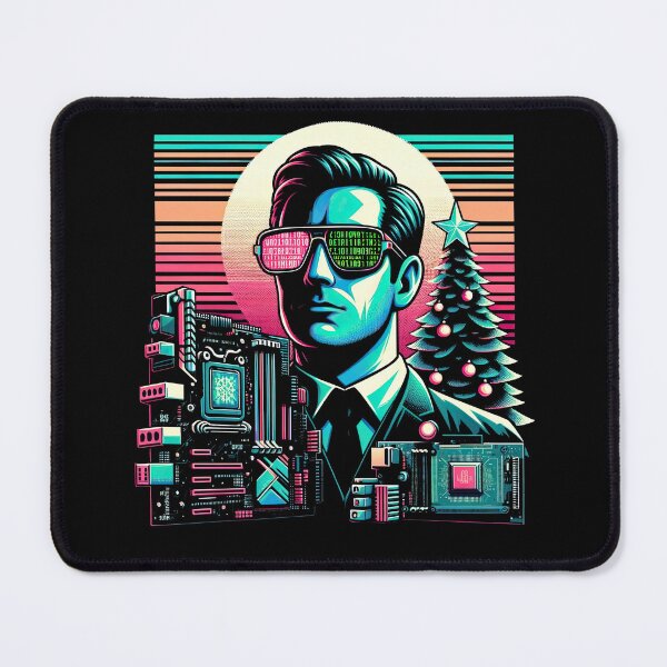 Item preview, Engineer's Vaporwave Christmas- engineering christmas designed and sold by MAPDDesigns.