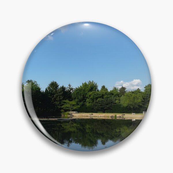 Item preview, trees reflected in the pond designed and sold by Ilyoung-Cp0114.