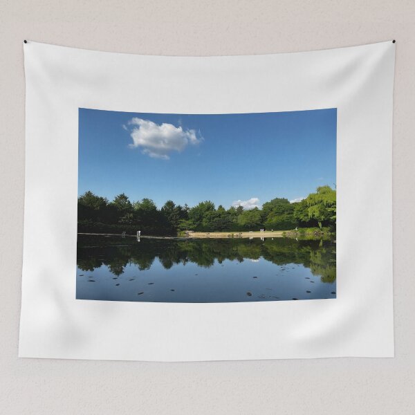 Item preview, trees reflected in the pond designed and sold by Ilyoung-Cp0114.