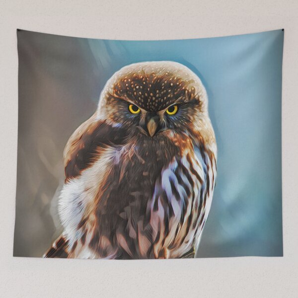 Item preview, Northern Pygmy Owl Bird Of Prey designed and sold by Heathermarie321.
