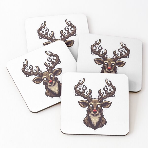 Item preview, Red-Nosed Deer designed and sold by EdwinYetza.