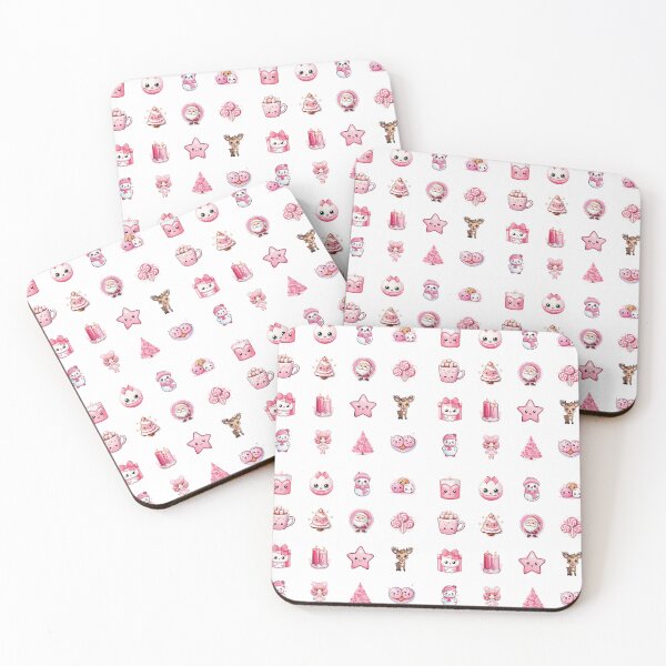 Item preview, Christmas in pink - Stickers Bundle, Stickers - 16 pieces designed and sold by sabantha.