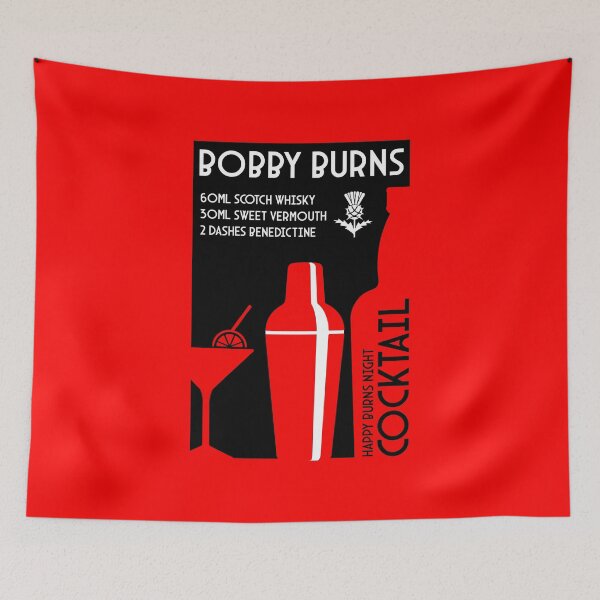Item preview, Bobby Burns Cocktail  designed and sold by happygiftideas.