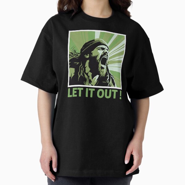Item preview, Male Hiker yelling - graphic design designed and sold by DarkEnough.