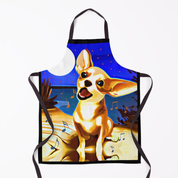 Item preview, Chihuahua Canine Lunar Serenade designed and sold by Artbellachi.