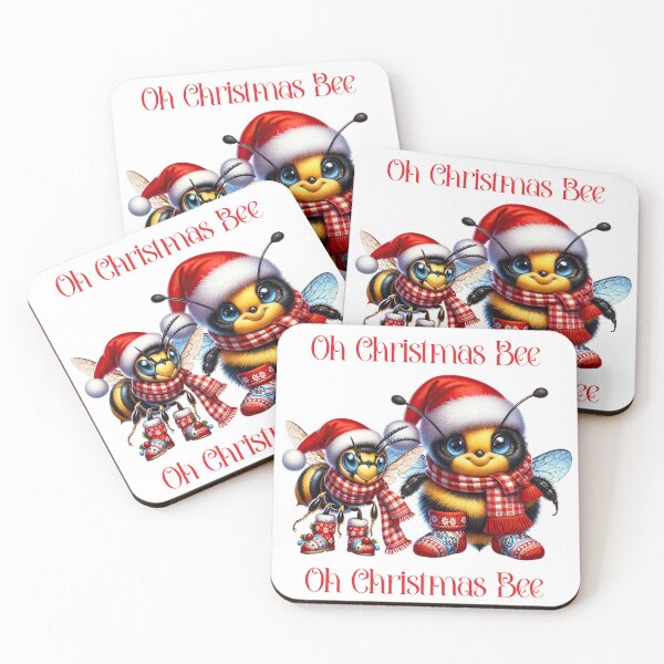 Item preview, Oh Christmas Bee (bees) designed and sold by Lisa Weber.