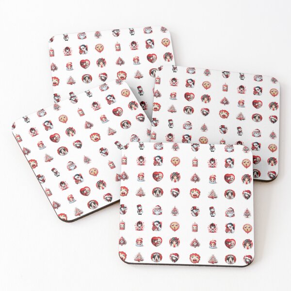 Item preview, Christmas in red and black - Stickers Bundle, Stickers - 16 pieces designed and sold by sabantha.
