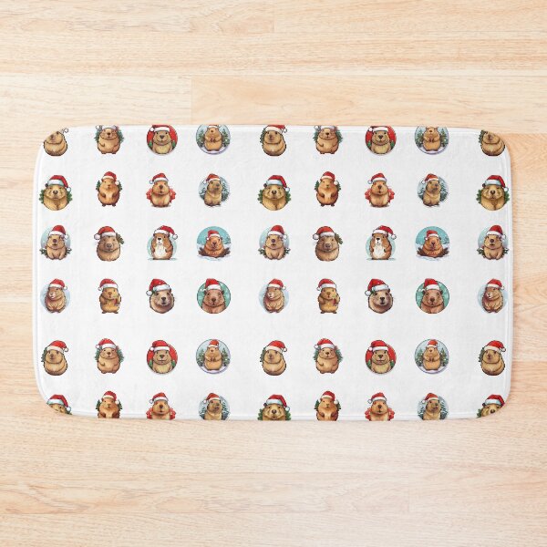 Item preview, Christmas Capybaras - Stickers Bundle, Stickers - 16 pieces designed and sold by sabantha.