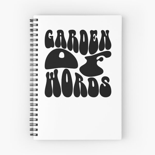 Item preview, Garden of Words Text Monochrome White designed and sold by Meepuruproject.