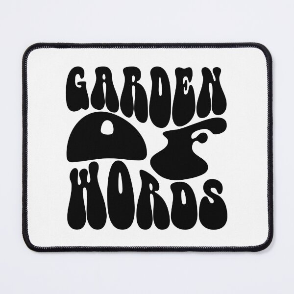 Item preview, Garden of Words Text Monochrome White designed and sold by Meepuruproject.
