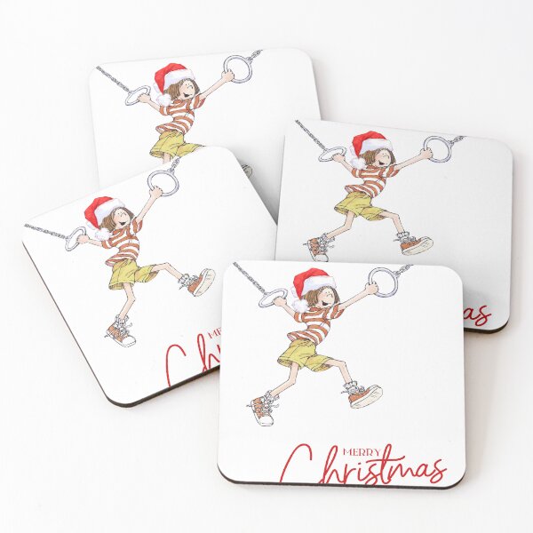 Item preview,  Ramona Quimby greeting card / Christmas holiday sticker/ teacher librarian thankyou card designed and sold by LaundrySalt.