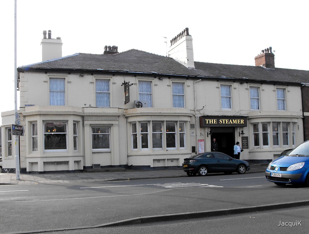 "The Steamer, Fleetwood." by JacquiK Redbubble