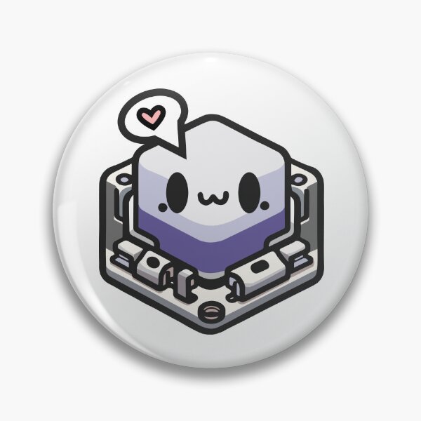 Item preview, Cute Keyboard Switch - Purple designed and sold by StickerStand01.