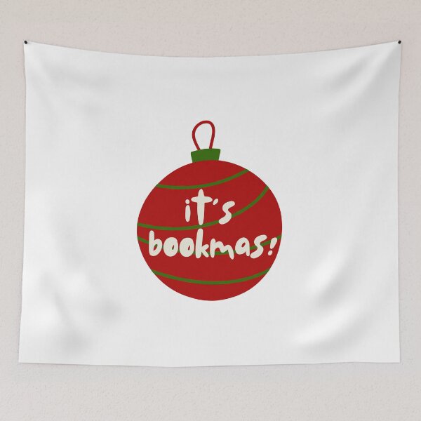 Item preview, It's bookmas! designed and sold by Gwendesigns.