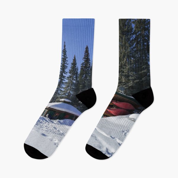 Item preview, Emerald Lake Canoe and Boathouse designed and sold by rawshutterbug.