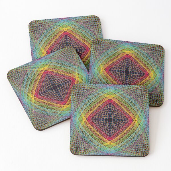 Item preview, Rectangular Pattern #4 Morph C Back [13596-PBCGYR-BB] designed and sold by LottMultimedia.