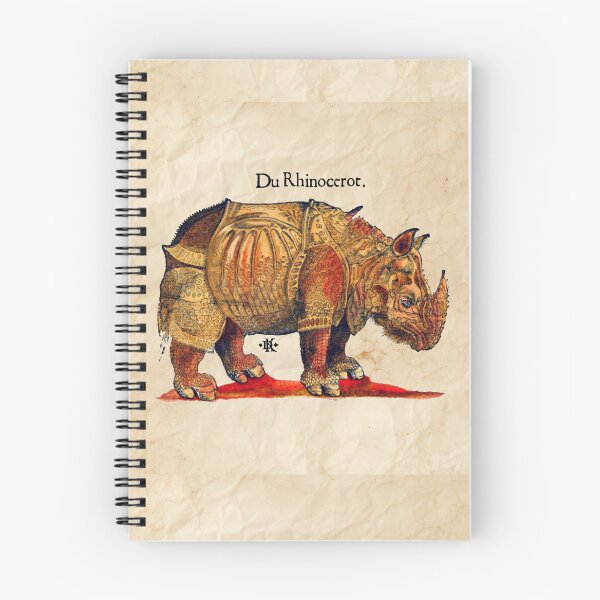 Item preview, Durer's Rhinoceros in Color designed and sold by Pixelchicken.