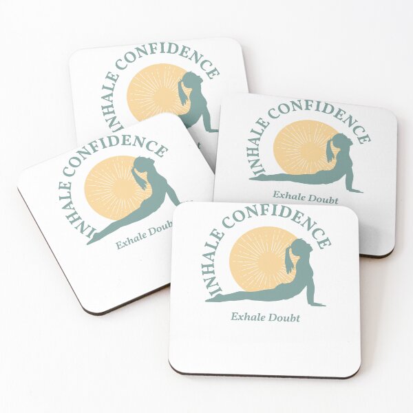 Item preview, Inhale Confidence, Exhale Doubt, Yoga designed and sold by nicheteees.
