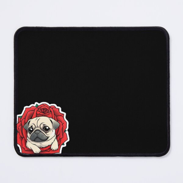 Item preview, Pug in Rose designed and sold by ChozenOne562.