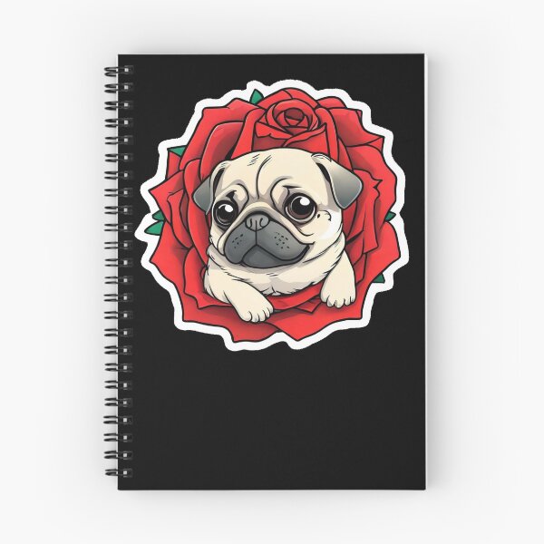 Item preview, Pug in Rose designed and sold by ChozenOne562.