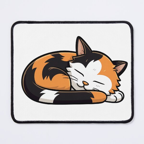 Item preview, Calico Cat Napping Sleeping designed and sold by babu-babu-.