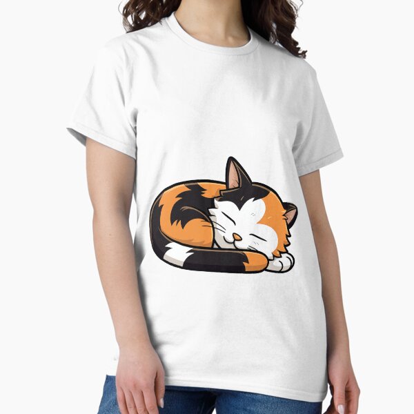Item preview, Calico Cat Napping Sleeping designed and sold by babu-babu-.