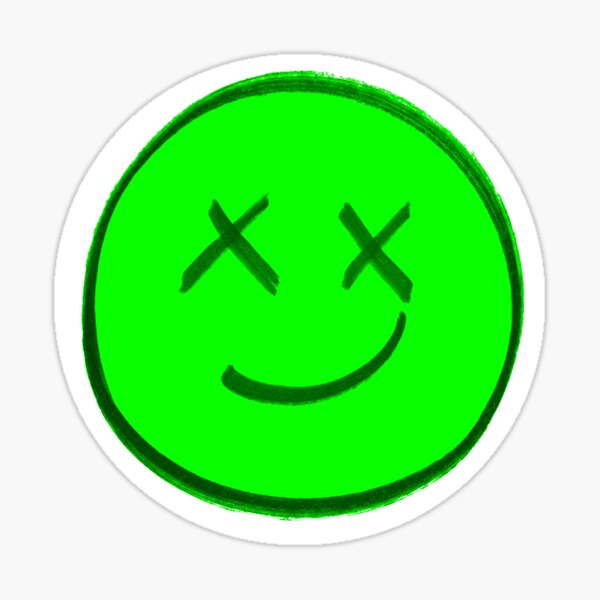 Item preview, Seeing Green Emoji designed and sold by BSDS.