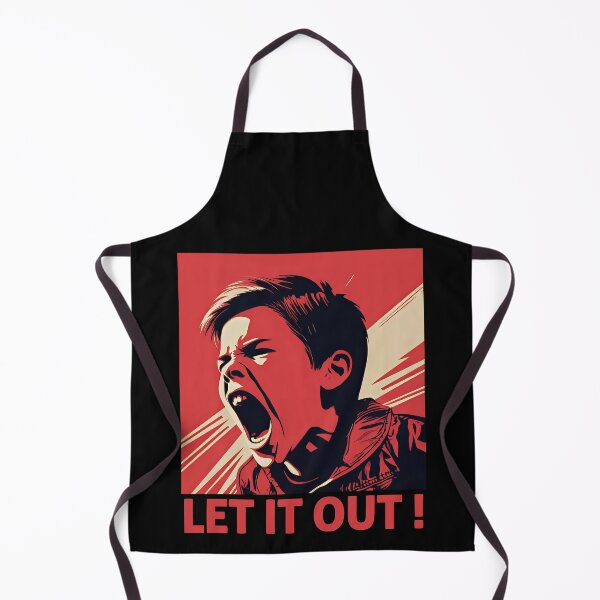 Item preview, Kid in red screaming designed and sold by DarkEnough.