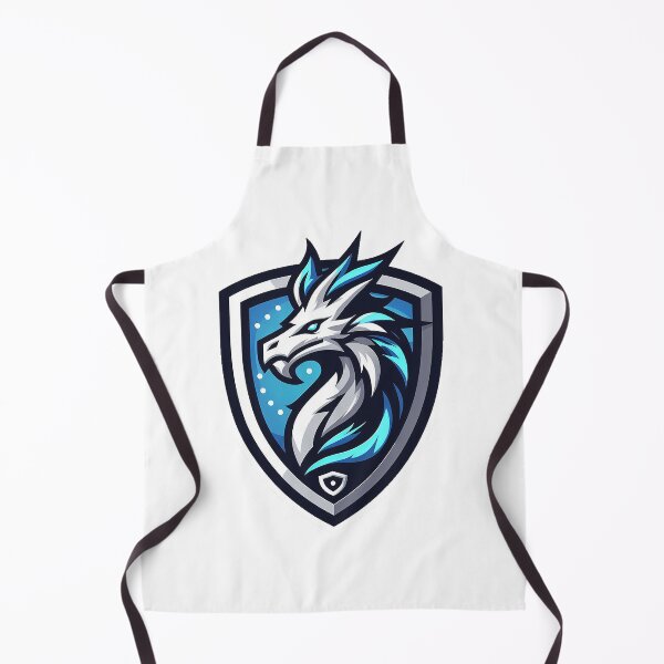 Aperçu de l'œuvre Logo esport du bouclier de dragon créée et vendue par ffkj09.