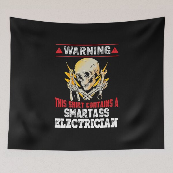 Item preview, Warning This Shirt Contains A Smart Electrician / Electrician /  designed and sold by Tee Hub.