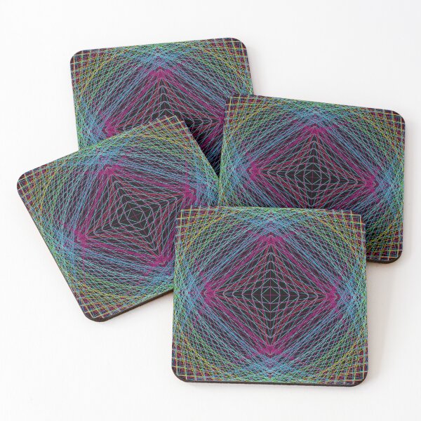 Item preview, Rectangular Pattern #4 Morph C Back [14878-PBCGYR-BB] designed and sold by LottMultimedia.