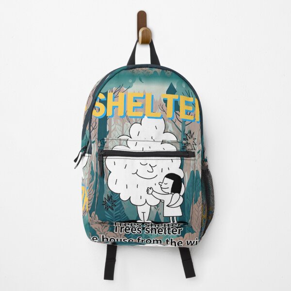 Item preview, shelter ,Trees shelter the house from the wind. designed and sold by zzzozzo.