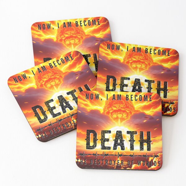 Item preview, Now, I Am Become Death. The Destroyer of Worlds 2 designed and sold by ThreadsByCampion.