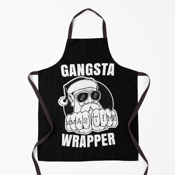 Item preview, Gangsta Wrapper, Santa Claus, Funny Christmas designed and sold by Porcupine Tees ⭐⭐⭐⭐⭐.