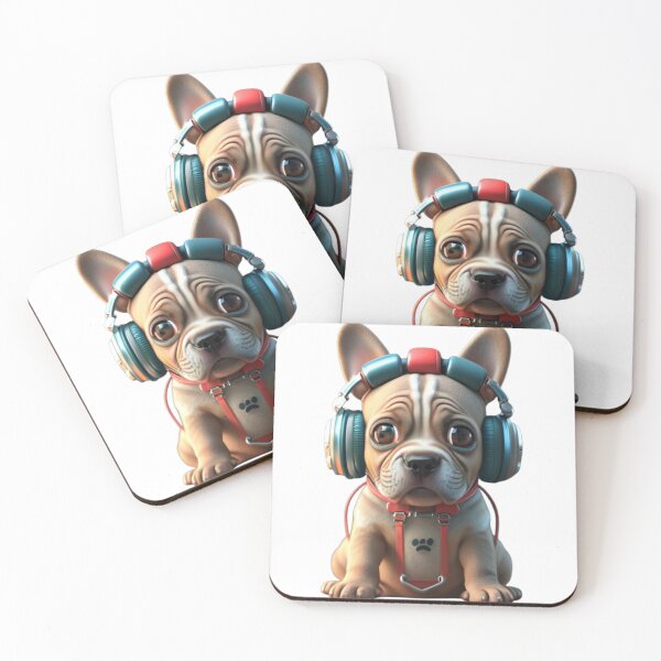 Item preview, Dog And Music designed and sold by SmileShop888.