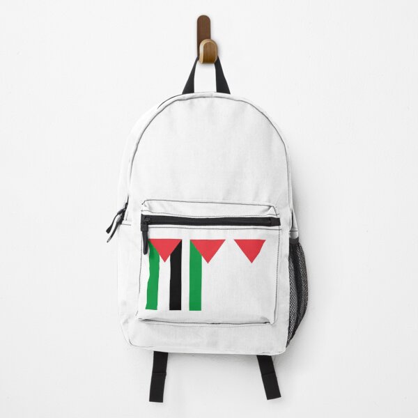 Item preview, Palestine Flag and Red Triangle designed and sold by ArabicMerch.