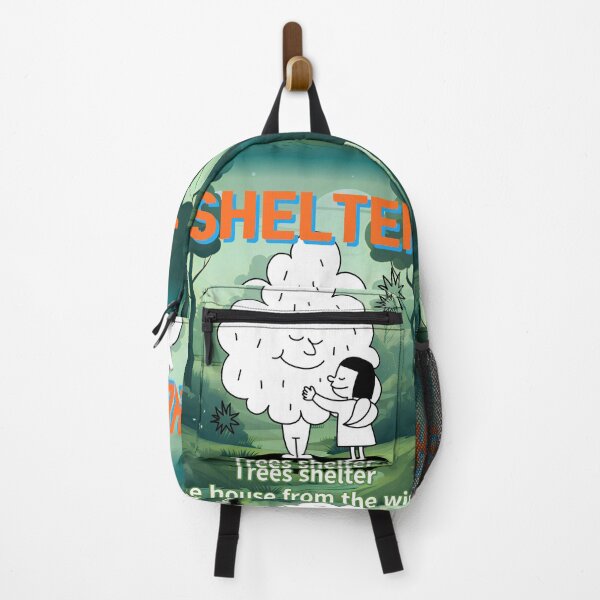 Item preview, shelter ,Trees shelter the house from the wind. designed and sold by zzzozzo.